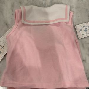 Haut Sans Manches Hartstrings Girl On The Beach - Fille Taille 5, 100% Coton Blanc, Neuf Avec étiquettes
